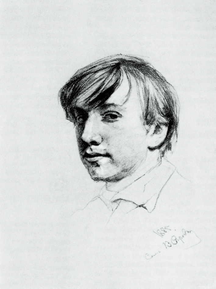  瓦伦丁·亚历山德罗维奇·谢洛夫 Valentin Alexandrovich Serov —— 自画像 (6)